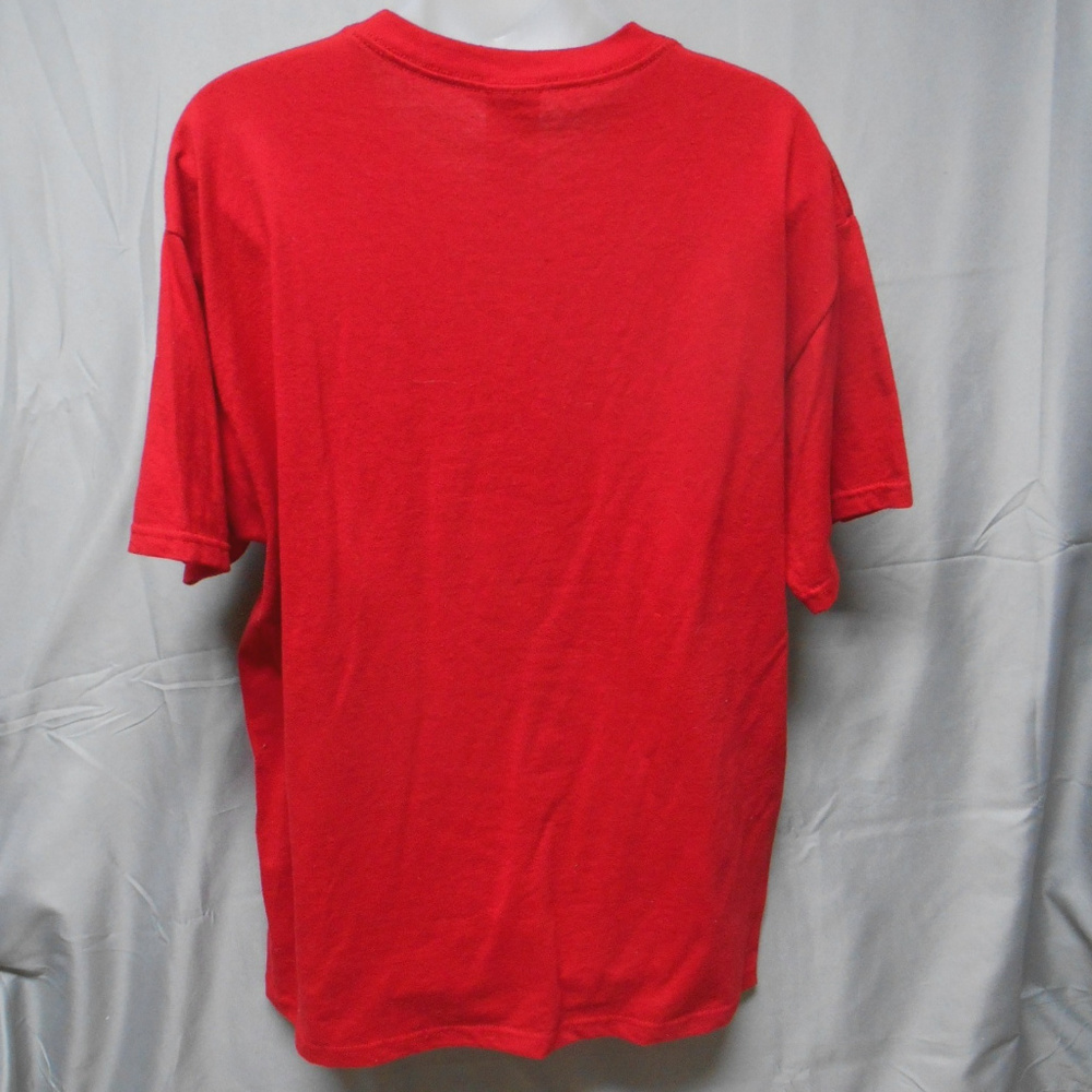 Jerzees red “Must love Cats” red t-shirt large - Picture 3 of 4